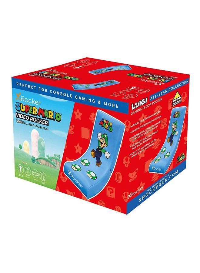 X Rocker - Xrocker Nintendo Allstar Luigi Video Rocker Gaming Chair - Image 1