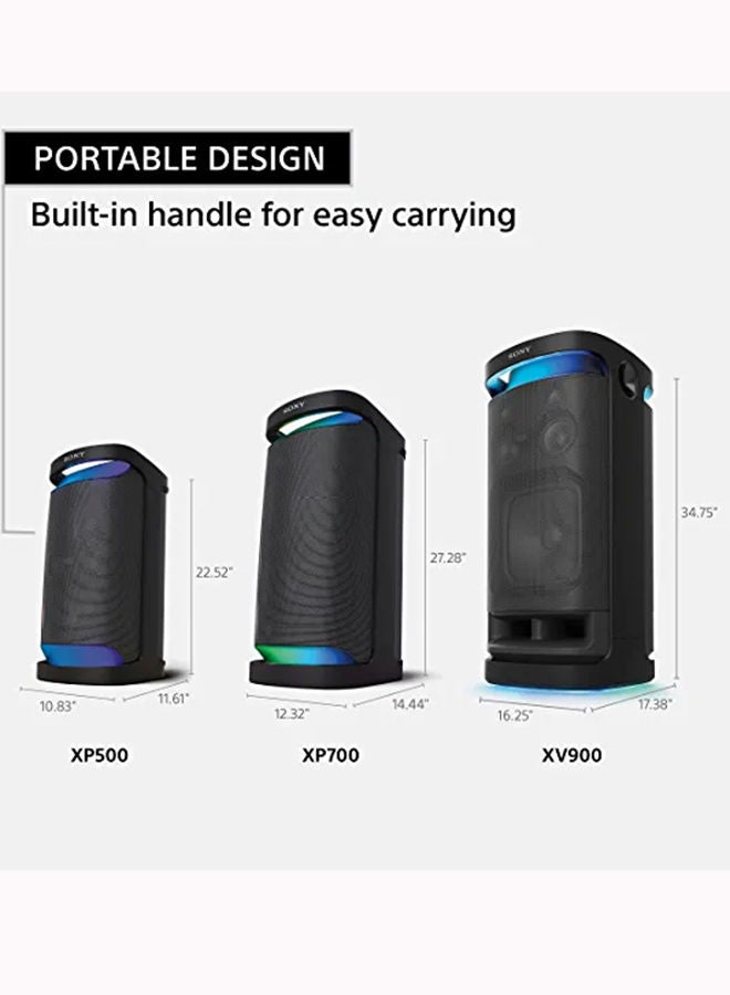 SRS-XP700 X-Series Wireless Portable Bluetooth Karaoke Party Speaker IPX4 Splash-Resistant With 25 Hour Battery black - v1671636071/N49123414A_7