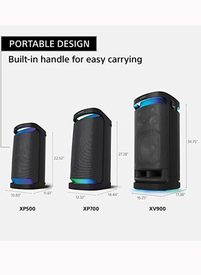 Sony - SRS-XP700 X-Series Wireless Portable Bluetooth Karaoke Party Speaker IPX4 Splash-Resistant With 25 Hour Battery black - Image 1