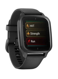 GARMIN Venu Sq 2 Music Edition - 40MM - Up To 11 Days Battery Life - 1.4"inch Amoled Display, Scratch Resistant, Corning® Gorilla® Glass 3, Heart Rate Monitor, Stress Tracking,  Pay, Smart Notification, iOS and Android Compatible Black  - Image 3