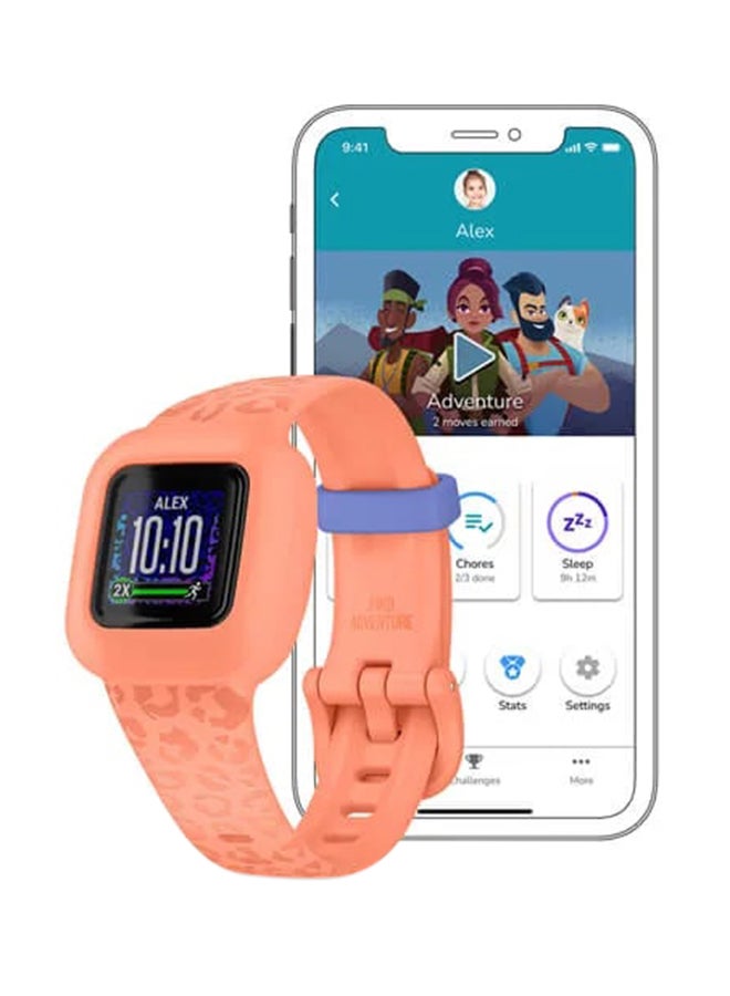 Vivofit Jr. 3 - 14.11 ملم - بطارية بديلة تدوم حتى عام واحد، مقاومة للخدش، تتبع الخطوات، تتبع النوم، الرقابة الأبوية، تتبع الأطفال، متوافق مع iOS وأندرويد برتقالي - v1671647925/N53373493A_1