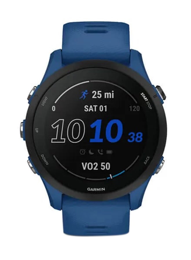 GARMIN - Forerunner 255 GPS Running Smartwatch With Health Fitness Tracker Blue - Image 1