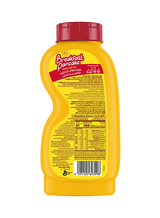 Betty Crocker Buttermilk Breakfast Pancake Mix 200grams  - Image 2