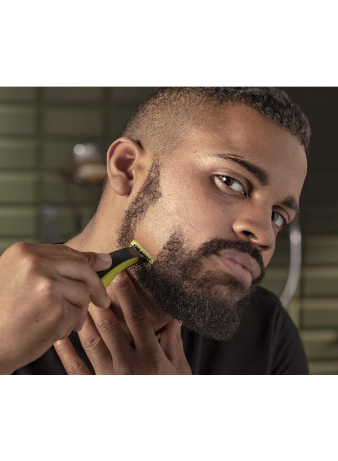 OneBlade Electric Shaver QP2520/33, 2 Years Warranty Lime Green/Black