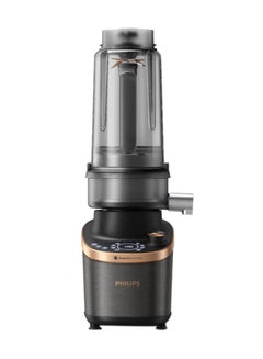 Philips Flip & Juice High Speed 2-in-1 Blender & Juicer - ProBlend Ultra Technology, HomeID App Connected, With Paddles & Measuring Cup, 2 L 1500 W HR3770/00 Black  - Image 1