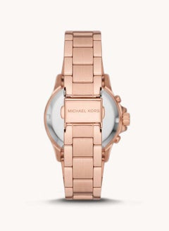 Michael Kors Women's Everest Chronograph Rose Gold Tone Stainless Steel Watch  MK7213  - Image 3