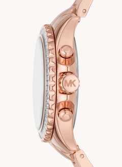 Michael Kors Women's Everest Chronograph Rose Gold Tone Stainless Steel Watch  MK7213  - Image 4