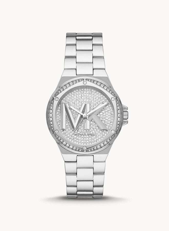 Michael Kors Women's Lennox Three Hand Stainless Steel Watch  MK7234 - Image 2