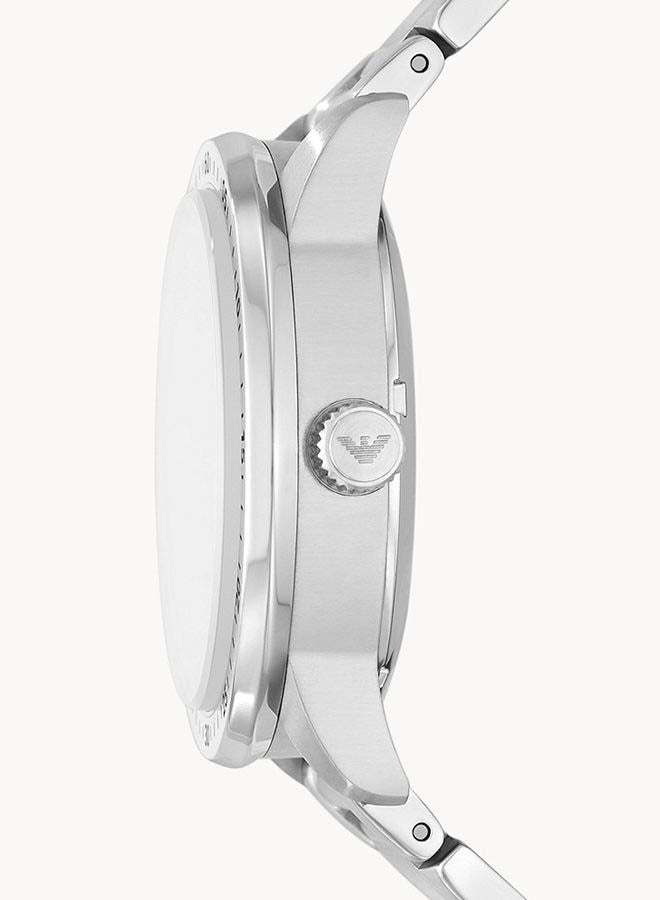 امبوريو ارماني ساعة يد أوتوماتيك بسوار من الاستانلس ستيل طراز AR60052 للرجال - Image 4