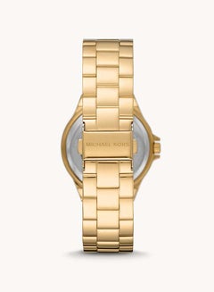 Michael Kors Women's Lennox Three Hand Gold Tone Stainless Steel Watch  MK7229  - Image 3