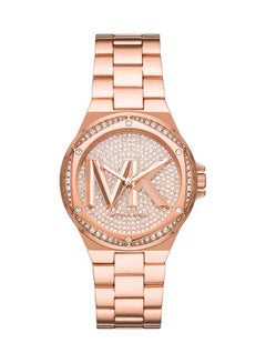 Michael Kors Women's Lennox Three Hand Rose Gold Tone Stainless Steel Watch  MK7230  - Image 1