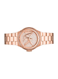 Michael Kors Women's Lennox Three Hand Rose Gold Tone Stainless Steel Watch  MK7230  - Image 5