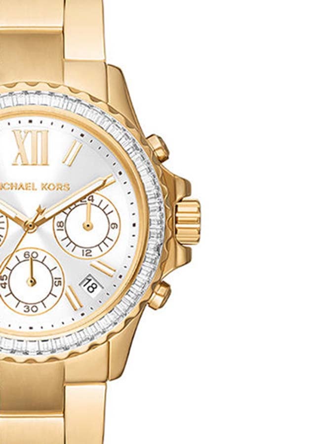 Michael Kors - Women's Everest Chronograph Gold Tone Stainless Steel Watch  MK7212 - Image 1