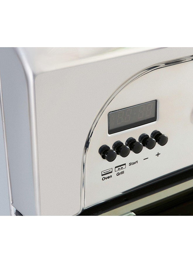 Fresh Full Stainless Gas Cooker Moderno 80 X 55 Cm Full Safety With Timer And Cast Iron With Gas Shut Off Timer Safety 500007530 Silver - Image 4