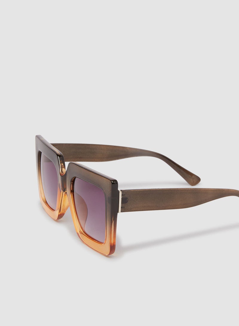 Women's Sunglass With Durable Frame Lens Color Grey Frame Color Multicolour - Image 3