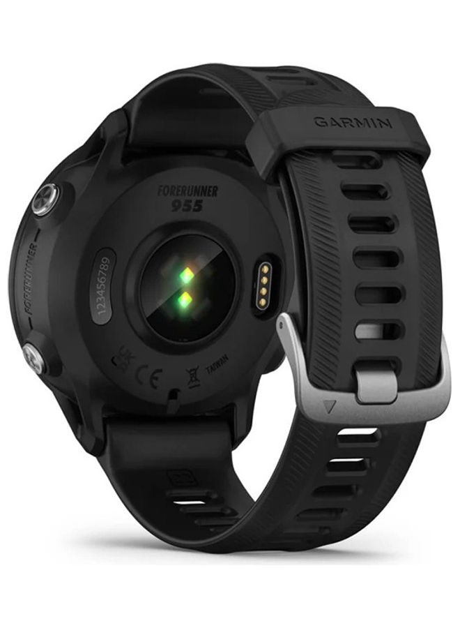 GARMIN Forerunner 955 - 46.5MM - Up To 15 Days Battery Life - 1.3"inch Sunlight-Visible Display, Scratch Resistant, Corning® Gorilla® Glass Dx, Heart Rate Monitor, All Day Stress Monitor, Advanced GPS Features, Training, Planning and Analysis Features, iOS and Android Compatible Black  - Image 5