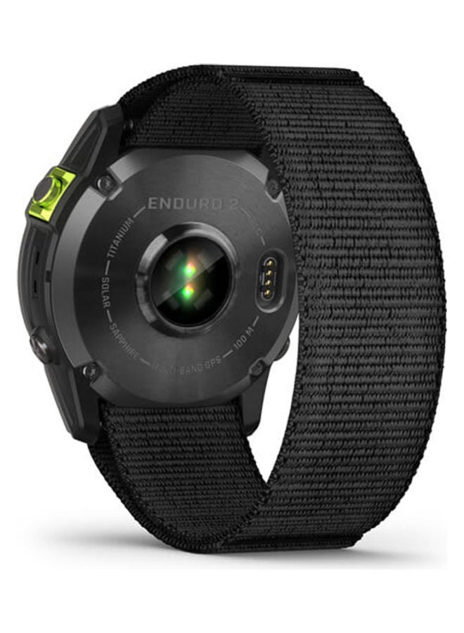 GARMIN Enduro 2 - 51MM - Up To 34 Days Battery Life  - 1.4"inch Sunlight -Visible Transflective Memory-In-Pixel (Mip) Screen, Scratch Resistant, Power Sapphire™, Heart Rate Monitor, All Day Stress Monitor, Super Bright LED Flashlight, Inbuild Navigation, iOS and Android Compatible - Image 5