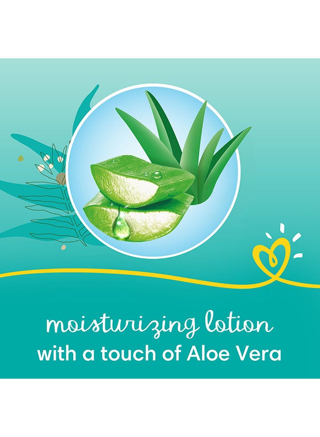 Pampers Baby  Dry Pampers With Aloe Vera Lotion And Leakage Protection, Size 7, 15+ kg, 56 Count  - Image 3
