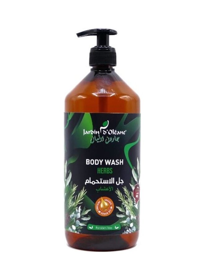 Jardin D Oleane Body Wash With Herbs Clear 1000 ml