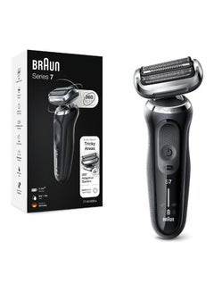 BRAUN Series 7 71-N1000S Wet & Dry Shaver With Travel Case Black  - Image 2