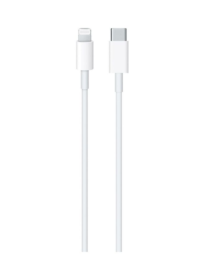 MARGOUN - USB-C to Lightning Cable 1m White - Image 1