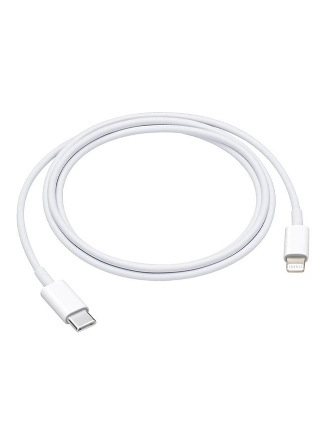 MARGOUN - USB-C to Lightning Cable 1m White - Image 1