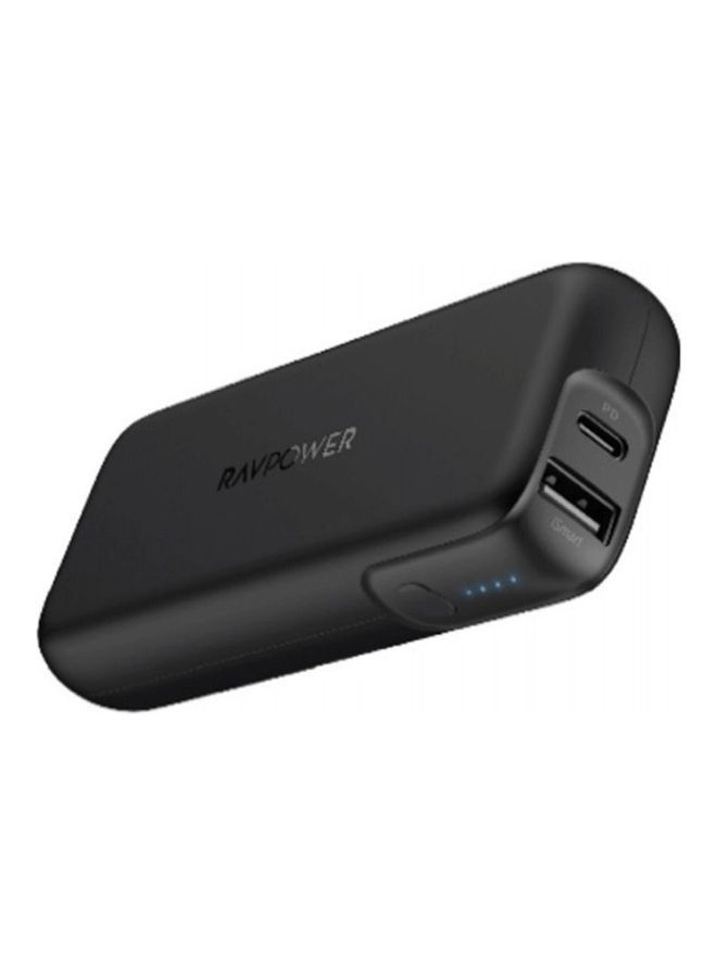 RAVPOWER 10000 mAh 10000 mAh 2 Port Power Bank Black  - Image 2