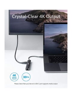 Anker Premium 5-in-1 USB-C Hub A8338HA1 Grey  - Image 4