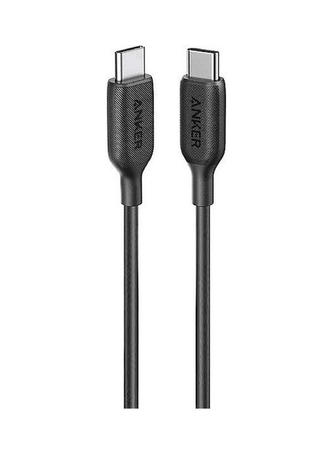 PowerLine III USB-C to USB-C 2.0 Cable 3ft A8852H11 Black