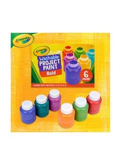 Washable Project Paint Set, Bold Colors 9.05x13.34x6.51cm - v1672133244/N53324857A_3