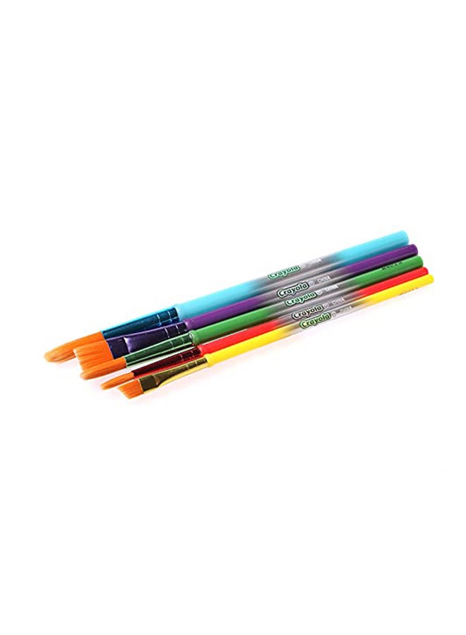 كرايولا مجموعة فرش فنية وحرفية مكونة من 4 قطع - Image 5