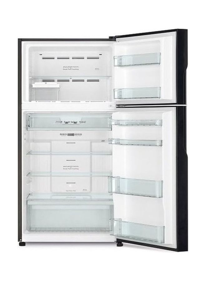 HITACHI - Top Mount Refrigerator RVX500PUK9KBSL Silver - Image 1