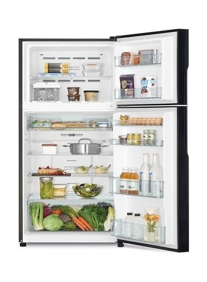 HITACHI - Top Mount Refrigerator RVX500PUK9KBSL Silver - Image 1