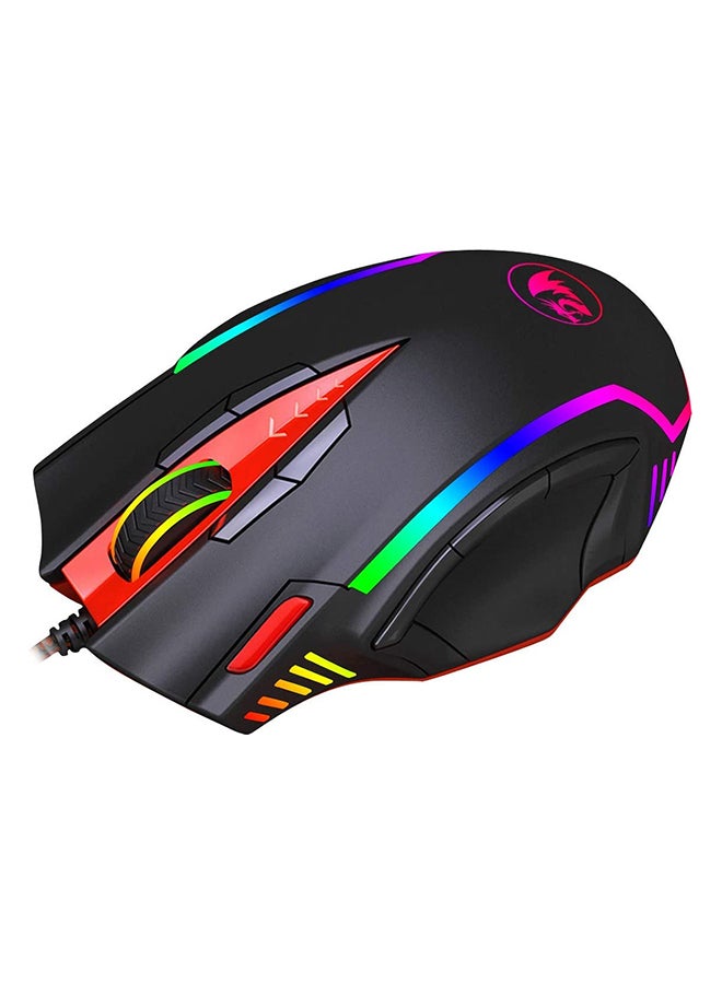 REDRAGON - Redragon M902 SAMSARA 16400 DPI High-Precision Programmable Laser Gaming Mouse for PC, Omron Micro Switches (Black) - Image 1