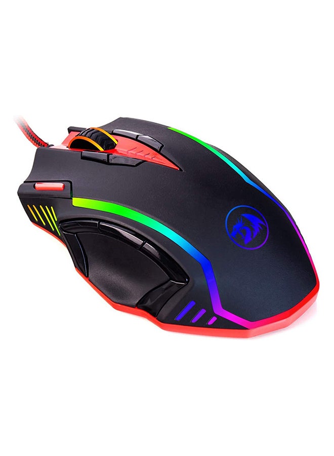 REDRAGON - Redragon M902 SAMSARA 16400 DPI High-Precision Programmable Laser Gaming Mouse for PC, Omron Micro Switches (Black) - Image 1