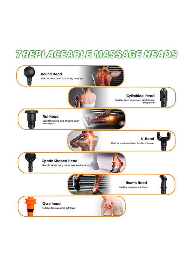 Generic - Deep Tissue Portable Massage Gun Set With Bag - Image 1
