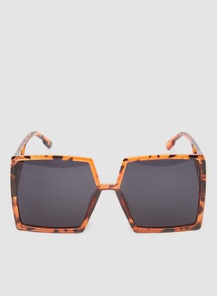 Women's Sunglass With Durable Frame Lens Color Grey Frame Color Tiger Pattern