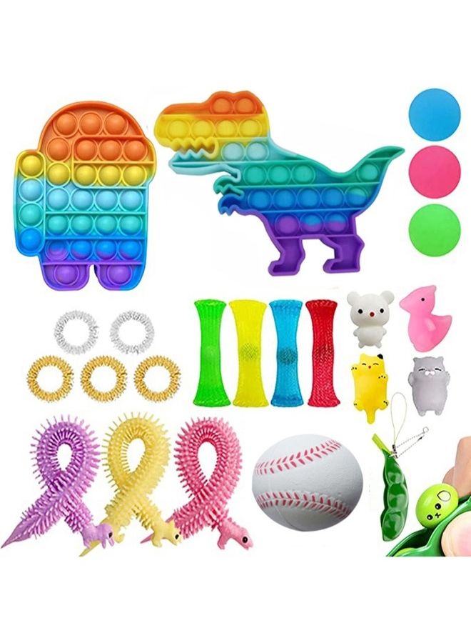 كيدل 23 قطعة متنوعة مجموعة ألعاب الضغط المتعددة مجموعات 25*15*15 سنتيمتر - Image 1