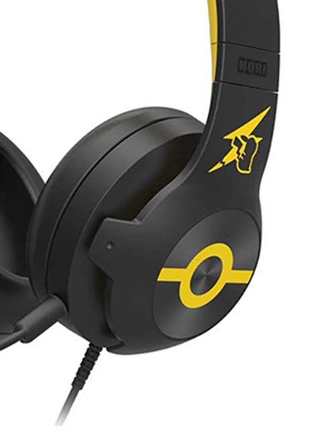 HORI Switch Headset (Pikachu - Cool)  - Image 5