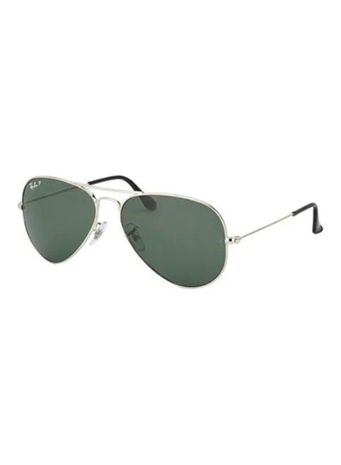 Gradient Aviator Sunglasses - Lens Size: 58 mm