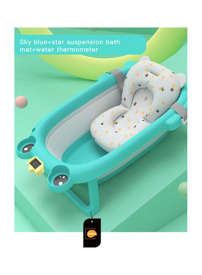 كيدل حوض استحمام قابل للطي للأطفال مع سرير ومقياس حرارة - Image 2
