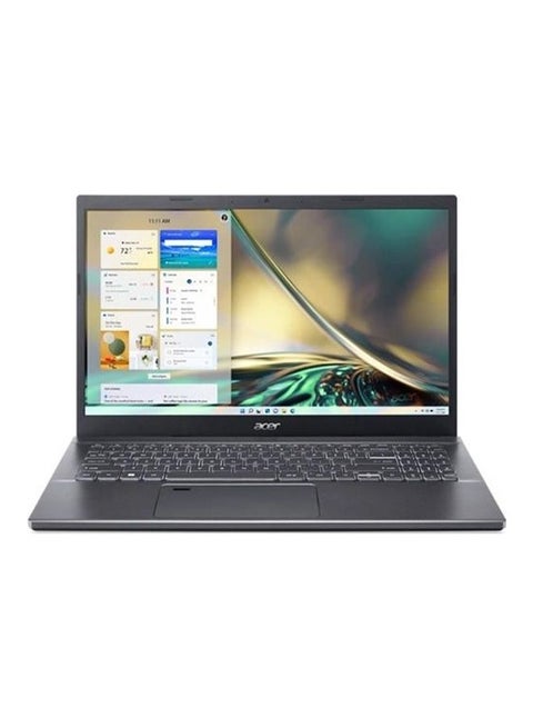 Nx.K9Tem.005 Laptop With 15.6-Inch Display Intel I7-1260P Processor 8Gb Ram 512Gb Ssd 4Gb Nvidia Geforce Rtx 2050 Graphics Windows 11 Home English/Arabic Grey