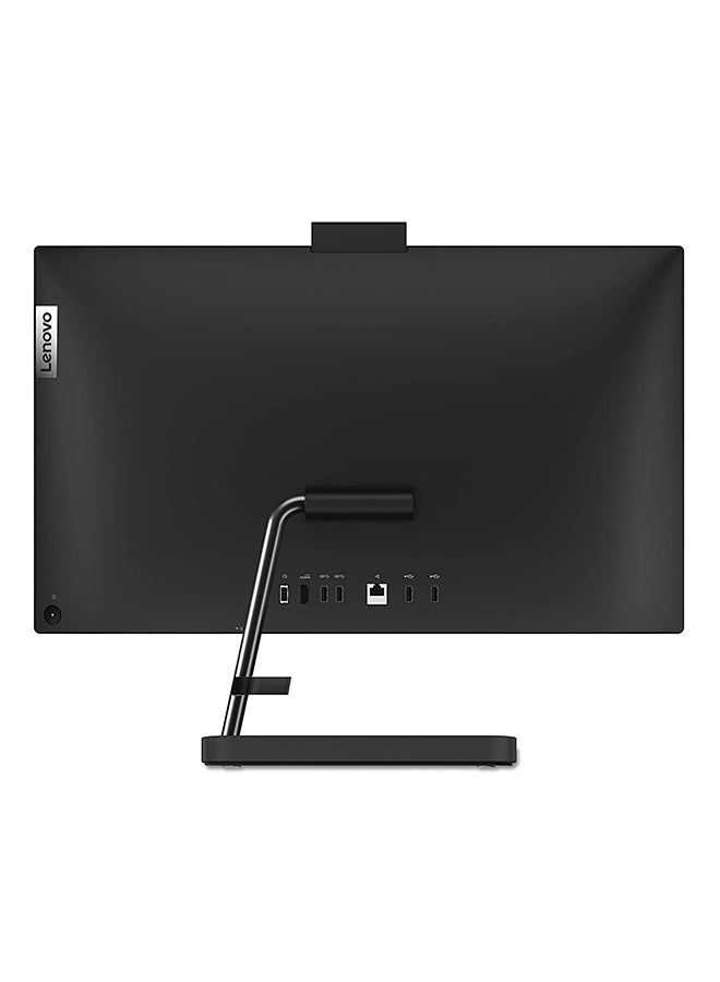 Lenovo - Ideacentre AIO 3 All-In-One With Touch Full HD 23.8-Inch Display, Core i3-1220P Processor/8GB RAM/512GB SSD/Windows 11/Integrated Intel UHD Graphics Card English/Arabic Black - Image 1