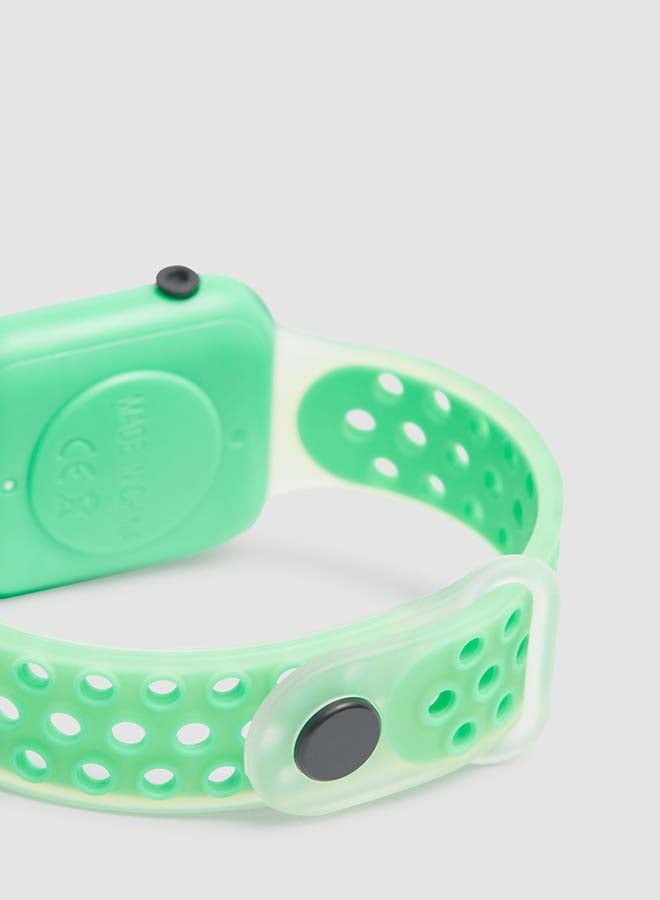 Modern Digital Watches Leather - Green ,Digital, Quartz - Image 4