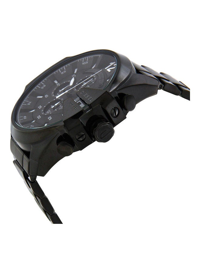 DIESEL Men's Stainless Steel Band Analog Wrist Watch - DZ4283 - 51MM  Black - Image 2