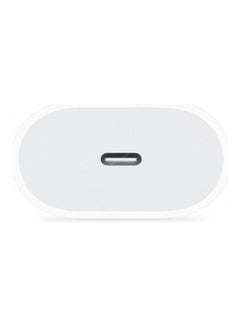 MARGOUN USB-C 20W Power Adapter with USB-C to Lightning Cable 1m White  - Image 4