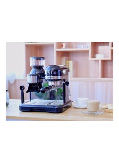 DESSINI Espresso Machin with Grinder 1.4 L 1600 W KD3050 silver/black/clear  - Image 4
