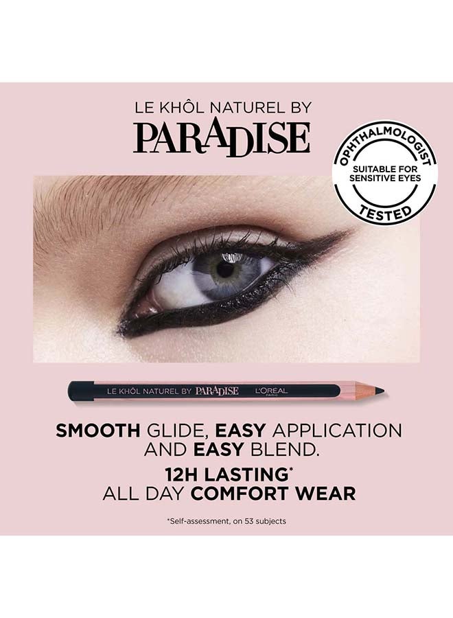 L'OREAL PARIS Le Khol Natural By Paradise 101 Midnight Black  - Image 4