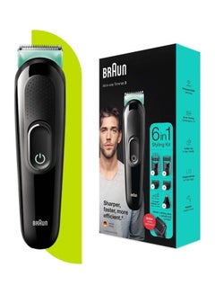 BRAUN MGK3321 6-in-1 Trimmer for Men Black  - Image 1