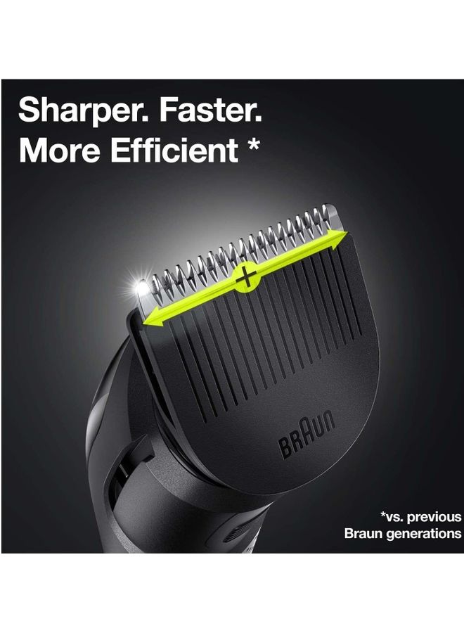 BRAUN - MGK3321 6-in-1 Trimmer for Men Black - Image 1
